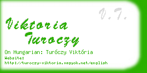 viktoria turoczy business card